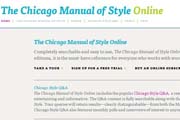 The Chicago Manual of Style Online